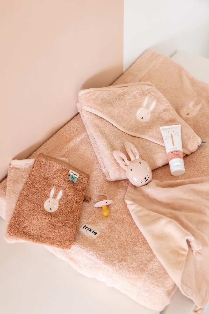 Washcloths 2-pack - Aura Rabbit